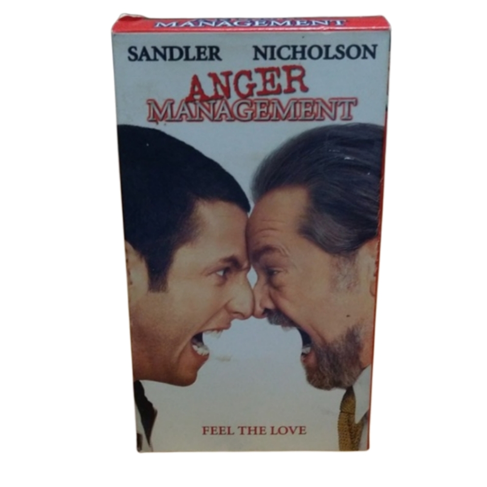 Anger management VHS video tape - Picture 1 of 7